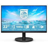 PHILIPS 221V8 22" Smart Image LED Monitor FHD 75Hz Refresh Rate