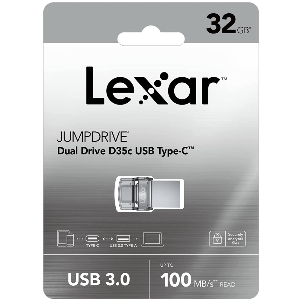 Lexar OTG Type-C-Type-A D35C USB3  32G