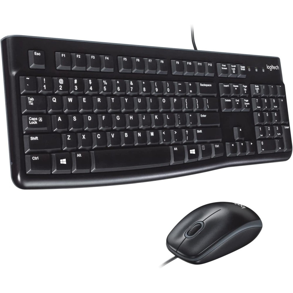 Logitech MK120 Wired Keyboard and Mouse Combo
