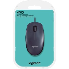 Logitech M100 Wired USB Mouse