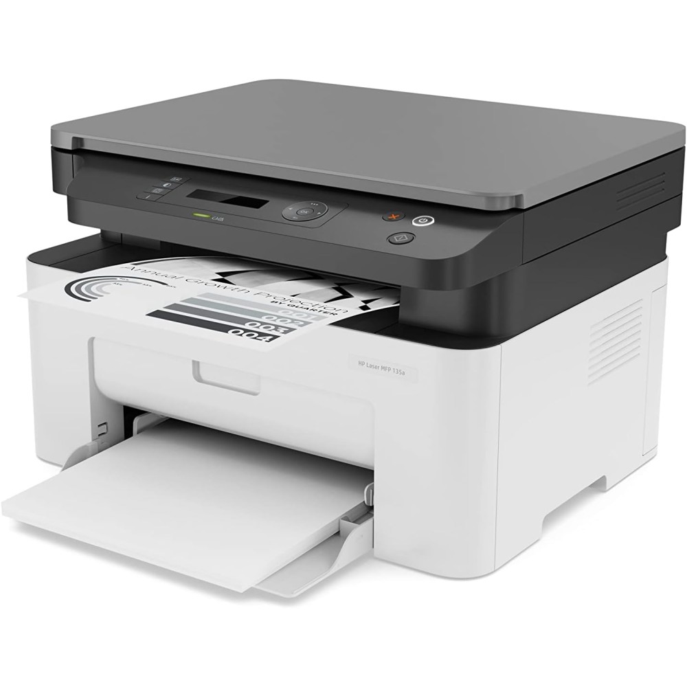 HP Laser Printer MFP 135a 3 in 1 ( Print -Scan - Copy)