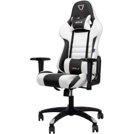 Furgle Gaming Chair Racing Style High-Back Office Chair COLORS( WHITE & BLACK)