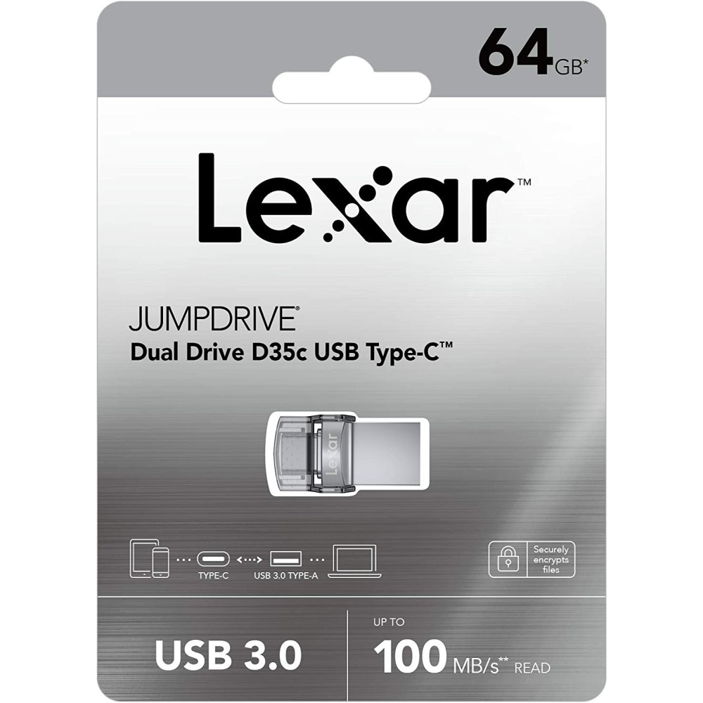 Lexar OTG Type-C-Type-A D35C USB3 64G