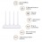 Xiaomi Mi Smart Router 4C, 300 Mbps with 4 high-Performance Antenna