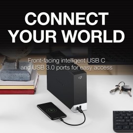 Seagate One Touch Hub 10TB External Hard Drive Desktop HDD