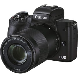 Canon EOS M50 Mark II (Black) + EF-M 15-45mm