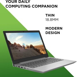 Lenovo IdeaPad 1 11.6 Inch Laptop - AMD Athlon Silver 3050e Processor, 4 GB RAM, 128 GB SSD, Platinum Grey