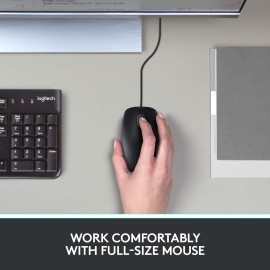 Logitech M100 Wired USB Mouse
