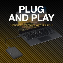 Seagate Expansion Portable, 1TB, External Hard Drive, 2.5 Inch, USB 3.0, for Mac and PC