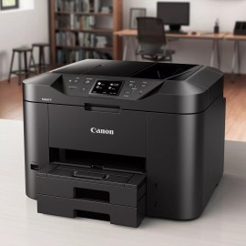 Canon Maxify MB2740 All-In-One (Print + Copy + Scan + Fax + Wi-Fi) Colour Inkjet Printer + Set Toner Compatible