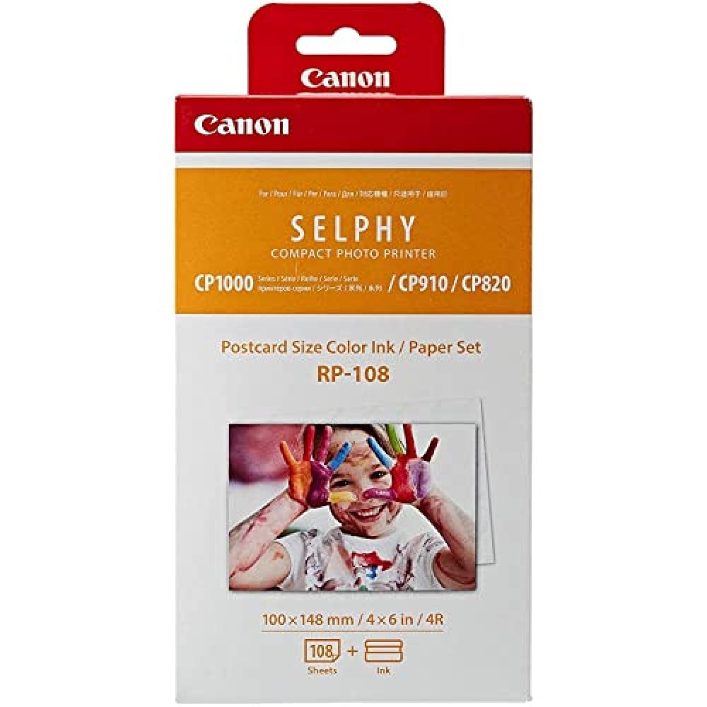 Canon RP-108 Color Ink + 108 Papers