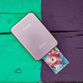 Canon Zoemini Mini Photo Printer (Pink-black-white)