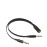 QC AUX Splitter 1 Female to 2 Male