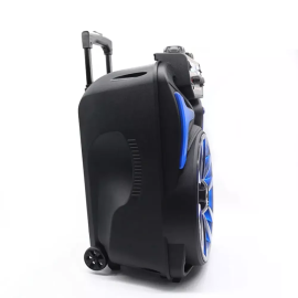KARAOKA SPEAKER YB1502Q 15" 2 WIRELESS MIC
