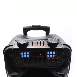 KARAOKA SPEAKER YB1502Q 15" 2 WIRELESS MIC