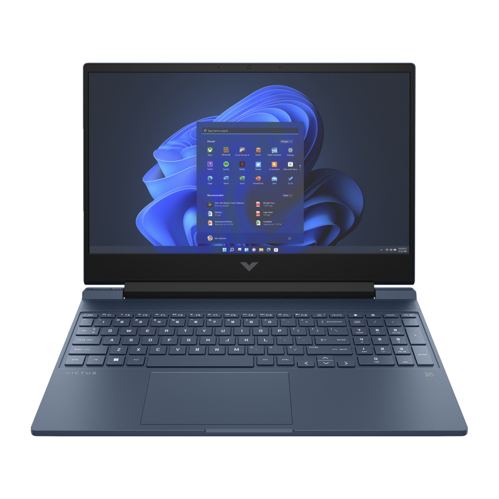 Victus  HP 15 Gaming Laptop, NVIDIA GeForce RTX 3050, AMD Ryzen 7 5800H , 16 GB RAM, 512 GB SSD, FHD 15.6" Display, Windows 11 Home ((FACTORY REFURBISHED))